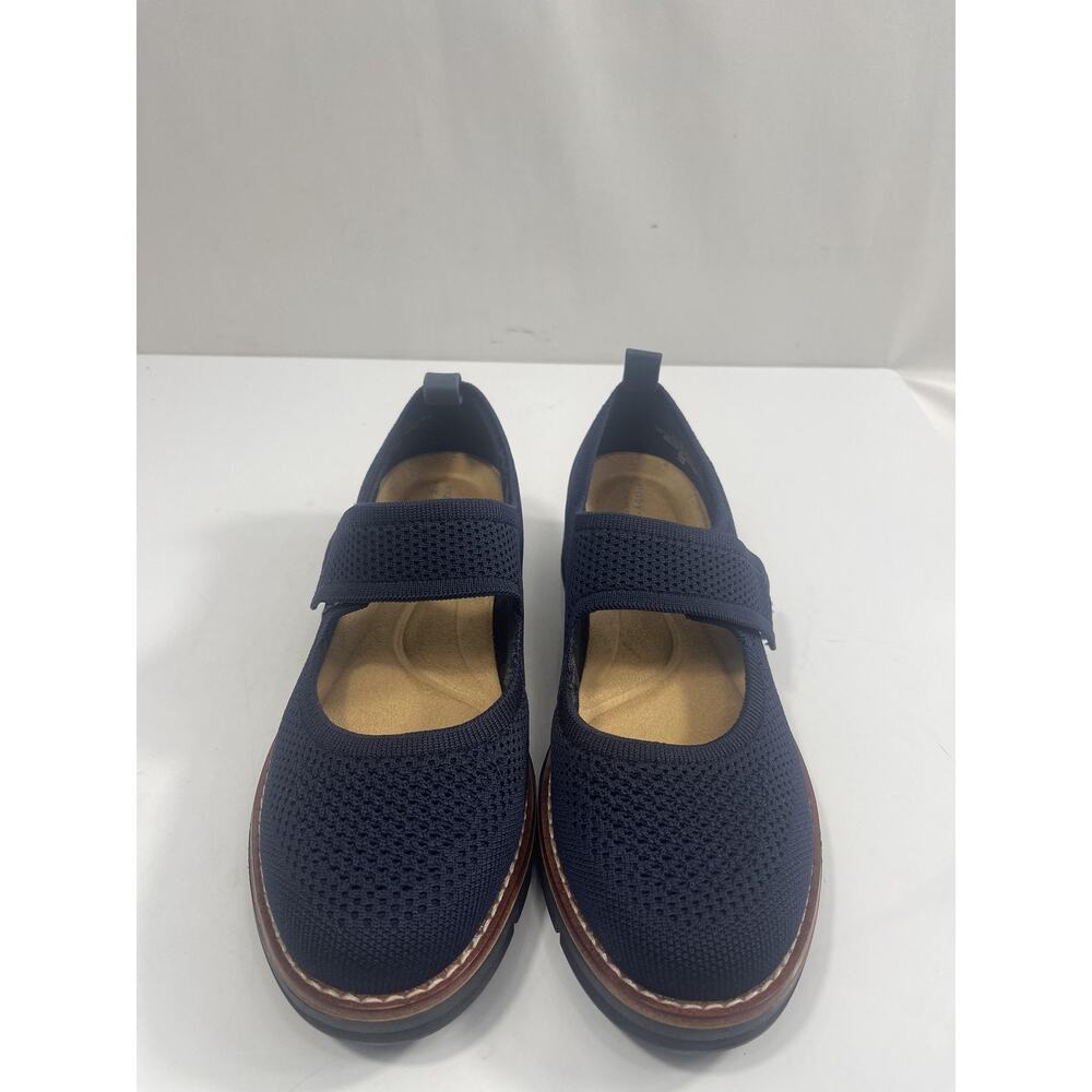 Easy Spirit Shoes Womens Size 8M Dark Blue SE VENNA2 Mary Jane Flats New Box - Picture 7 of 13